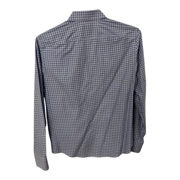 UNTUCKit Casale Plaid Button Up Shirt Long Sleeve Wrinkle Free Dress Size M - Picture 6 of 11